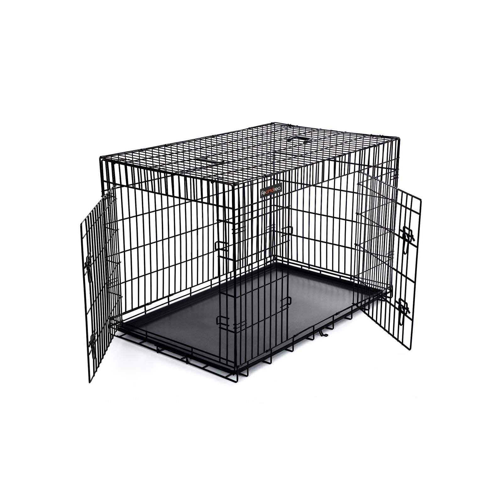 Hondenkooi – puppybench – zwart