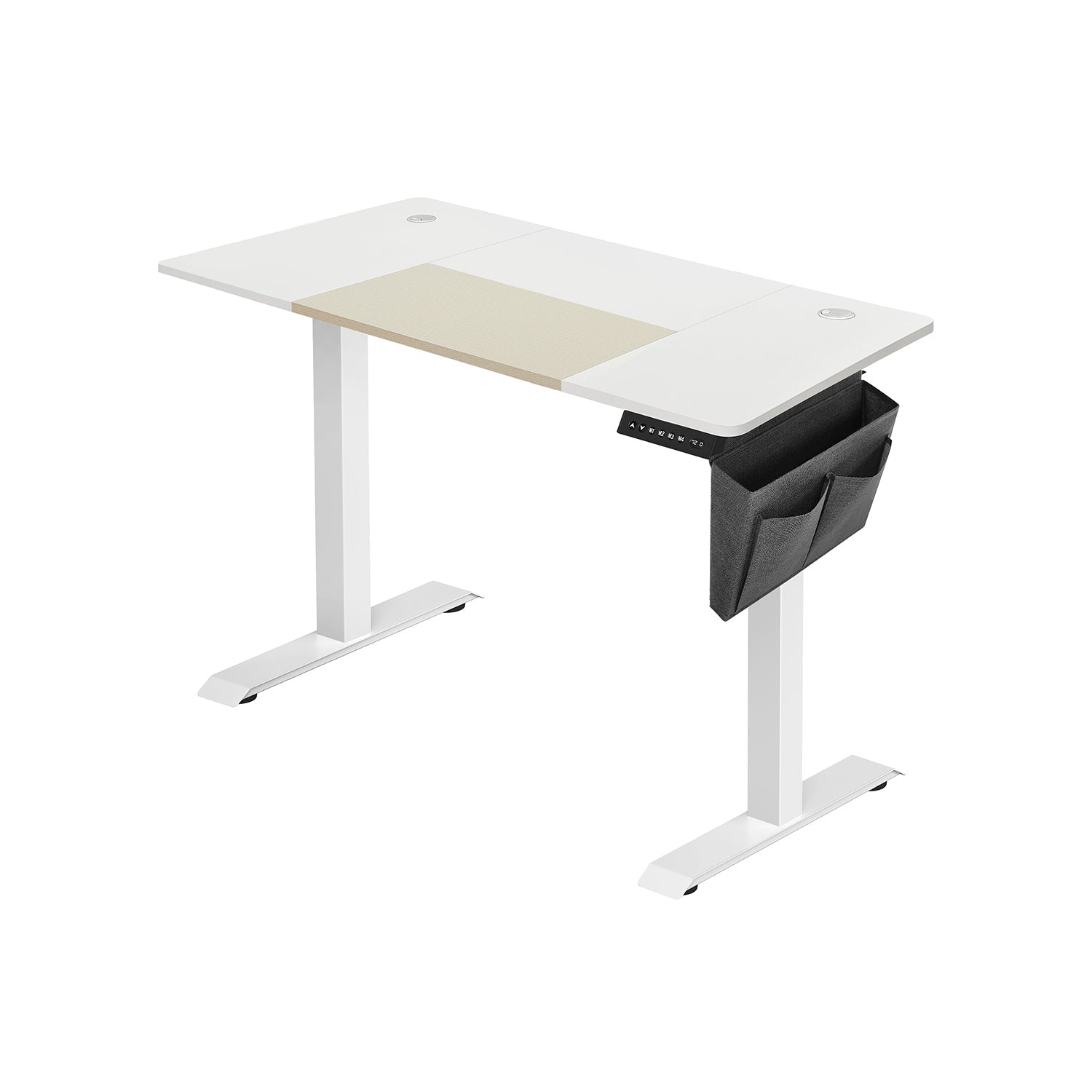 Zit-sta bureau – Elektrisch verstelbaar – Wit