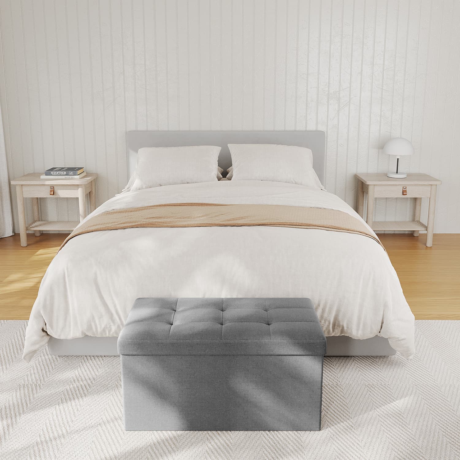 Bank met Opbergruimte – 38 x 76 x 38 cm – Zitkist – Multifunctioneel