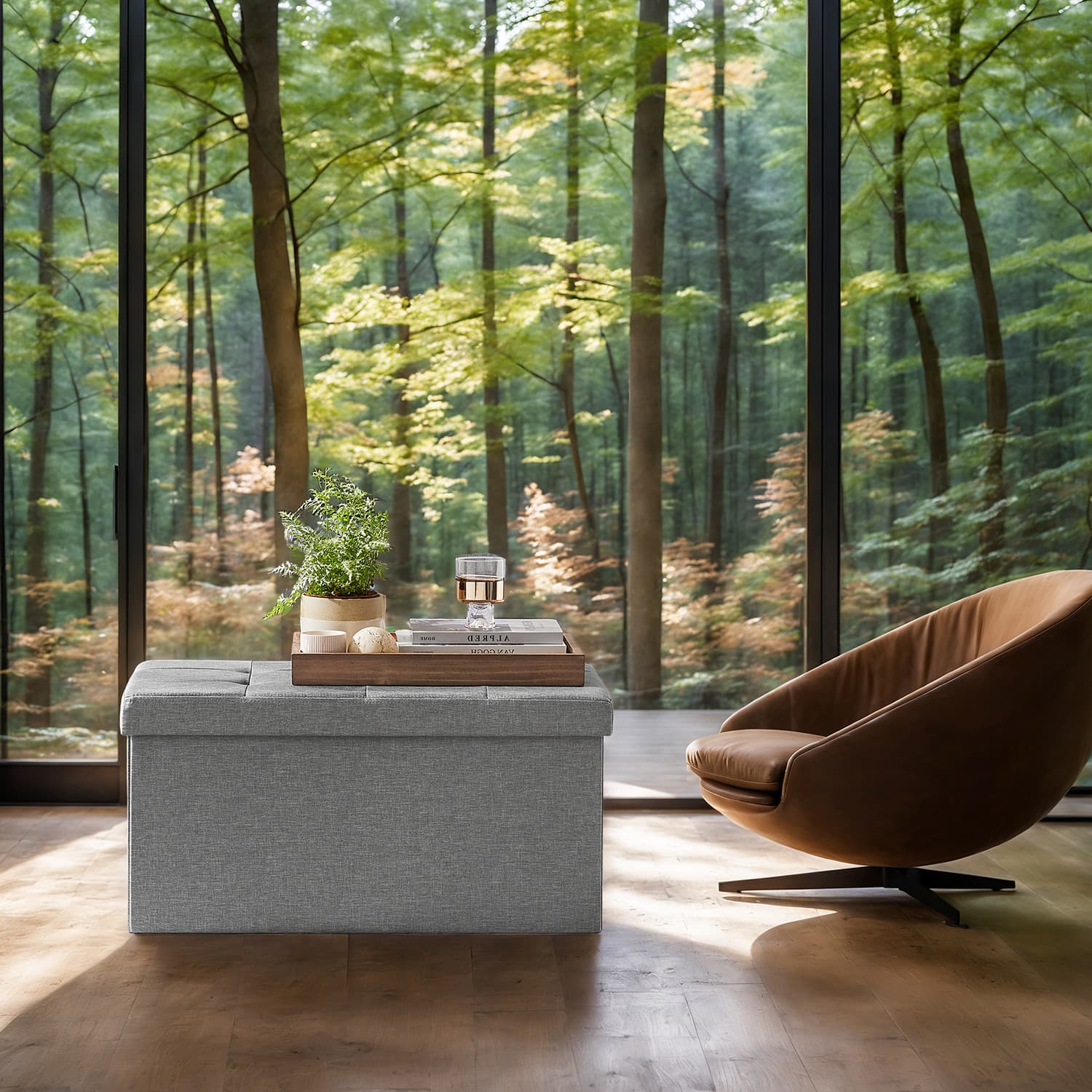 Bank met Opbergruimte – 38 x 76 x 38 cm – Zitkist – Multifunctioneel