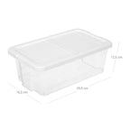 Schoenendozen - Opbergboxen - Set van 12 - Transparant - Tot maat 41