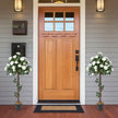 Rosenbaum – med vita rosor konstträd blommor konstgjort blomträd – 120 cm – Vit