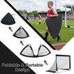 2‑pack – pop‑up fotbollsmål för barn med glasfiberrör och metallkopplingar – 120 x 90 x 92 cm