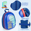 delat – barnbagageset Handbagage och ryggsäckset – 2 – Blå