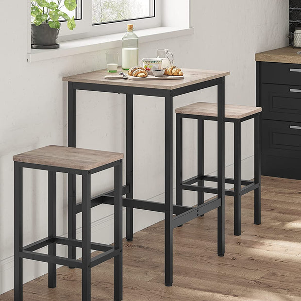 Bartafel – Robuust en veelzijdig – Greige-zwart