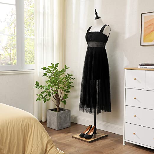 Paspop – Verstelbaar – Linnen bekleding – Wit