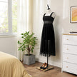 Paspop – Verstelbaar – Linnen bekleding – Wit