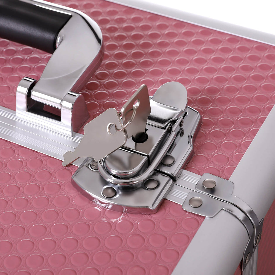 Cosmeticatrolley – 3-in-1 opbergoplossing – roze