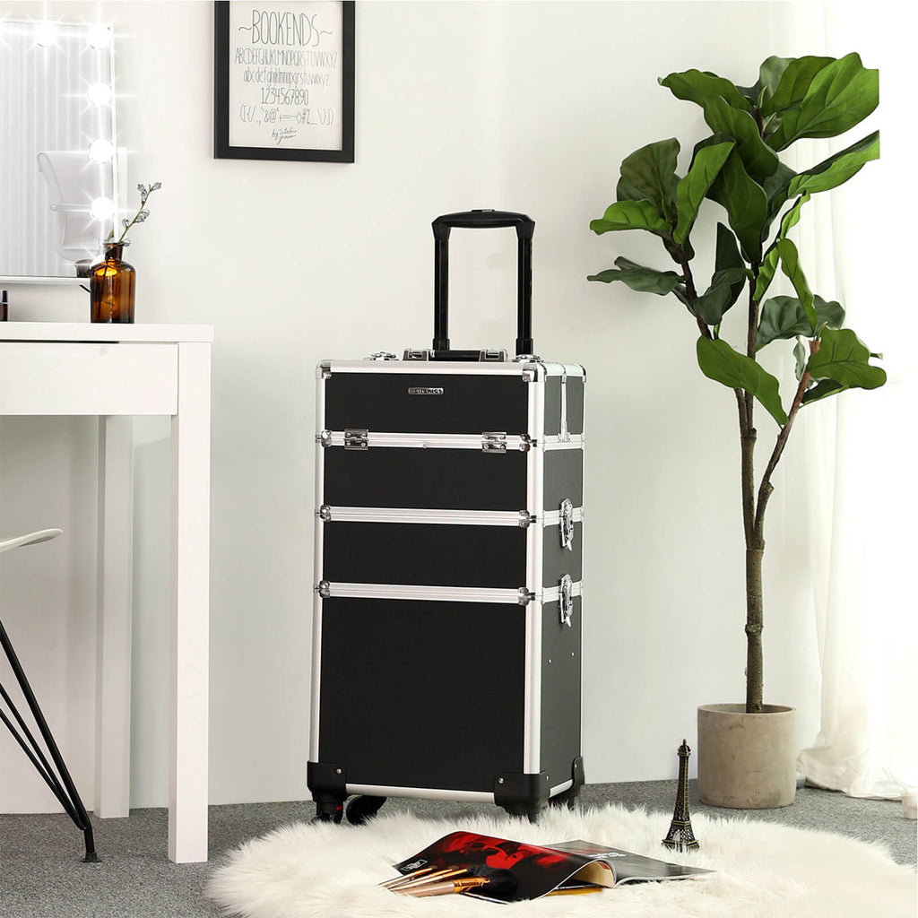 Make-up trolley – 3-in-1 – zwart