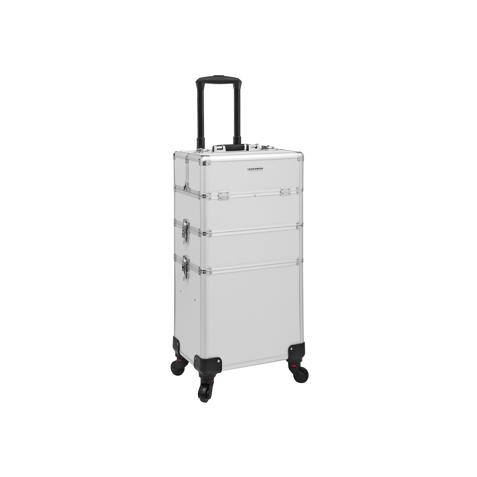 Make-up trolley – 3-in-1 organizer – zilver