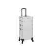 Make-up trolley – 3-in-1 organizer – zilver