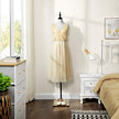 Paspop – Verstelbaar – Linnen bekleding – Wit