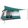 Stort – tält med och golv rum ingångar bärväska S – 2 2 – Grön