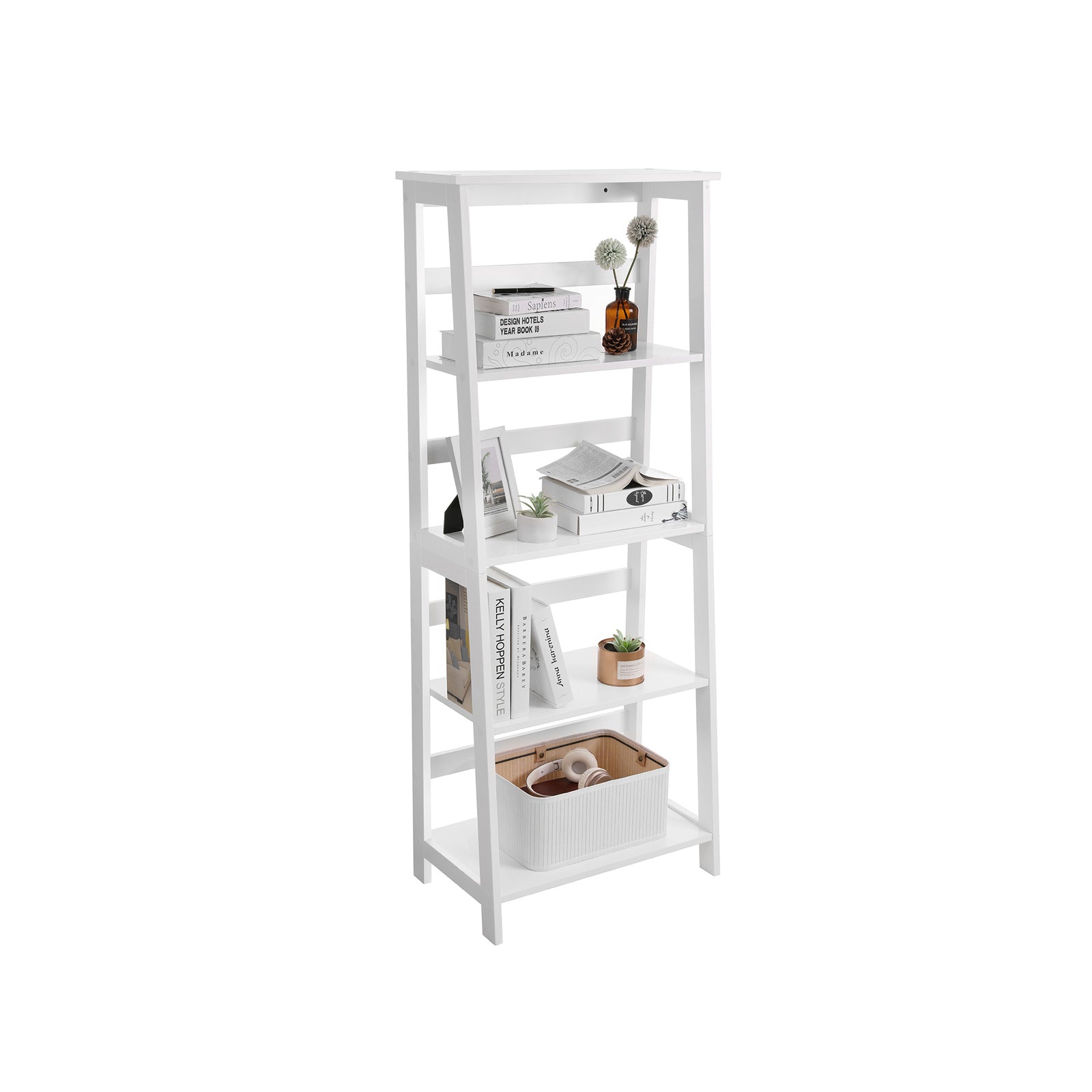Boekenkast – landelijke stijl – wit