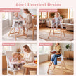 i – hopfällbar justerbar babyhögstol med matbricka – 4 1 71 x 58 x 93 cm