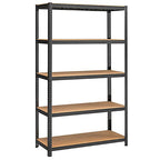 Opslagstelling - Stellingkast - 200 x 120 x 60 cm - Belastbaar tot 875 kg - Blauw