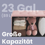 Bank met Opbergruimte – 38 x 76 x 38 cm – Zitkist – Bedbank