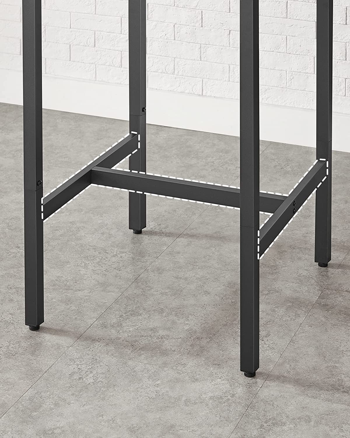 Bartafel – Robuust en veelzijdig – Greige-zwart