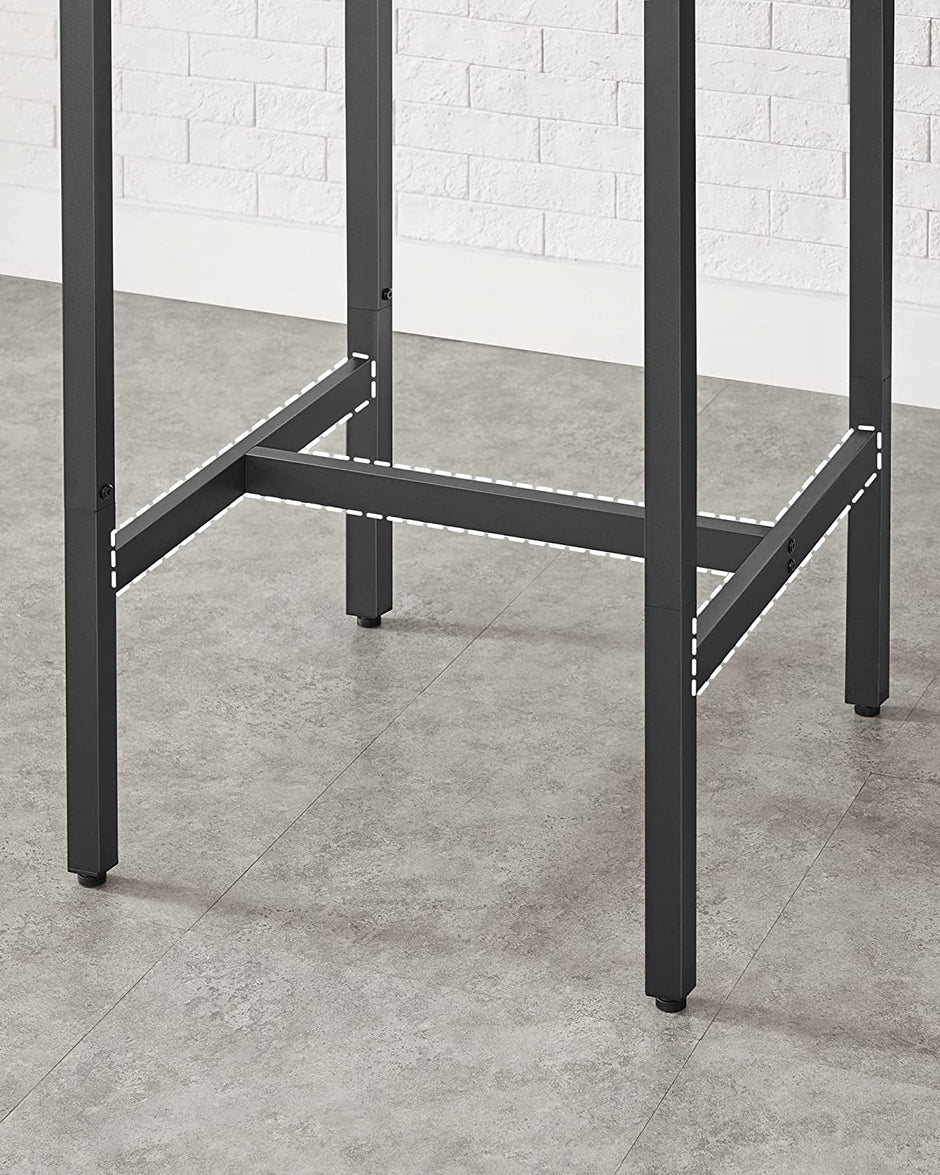 Bartafel – Robuust en veelzijdig – Greige-zwart