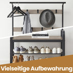 Kledingrek, kledingkast, entreemeubilair