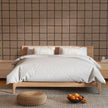 pack – akustikplattor för väggar med fyrkantiga träplattor Ljudisoleringsplattor – 4 9 62 x 62 cm – Brun
