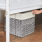 Eenpersoonsbedframe – Stalen constructie – Wit