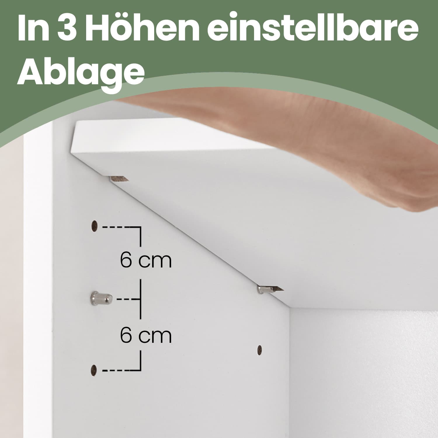6-laags boekenkast in Scandinavische stijl, staande plank voor woonkamer