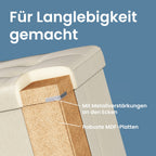 Bank met Opbergruimte – 38 x 110 x 38 cm – Zitkist – Groot Formaat