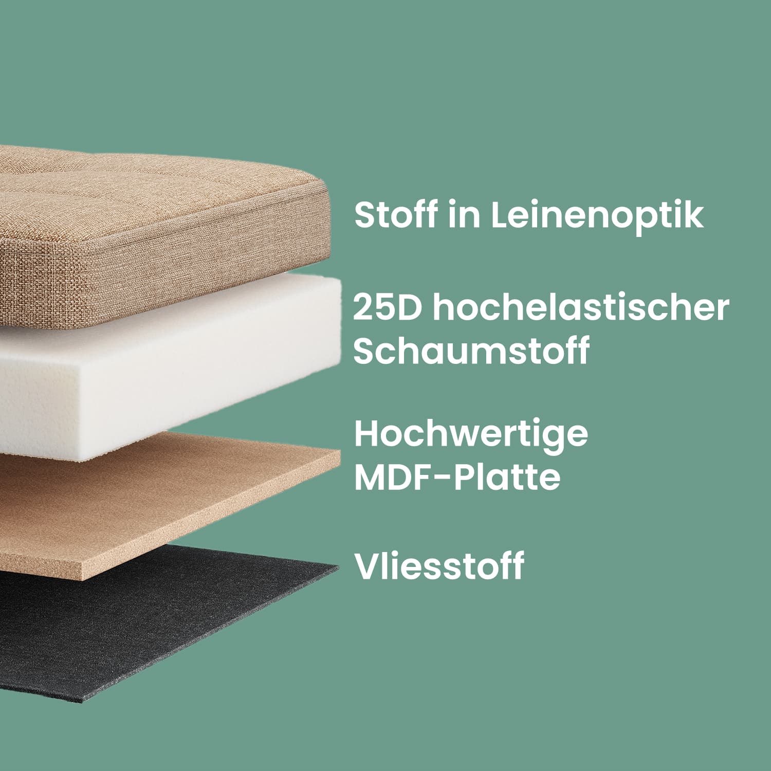 Bank met Opbergruimte – 38 x 110 x 38 cm – Zitkist – Groot Formaat (3)
