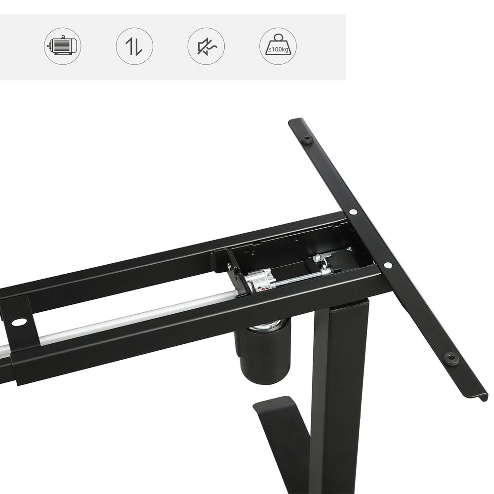Elektrisch Bureau (Zit-Sta) – Elektrisch in hoogte verstelbaar – Draagvermogen 100 kg