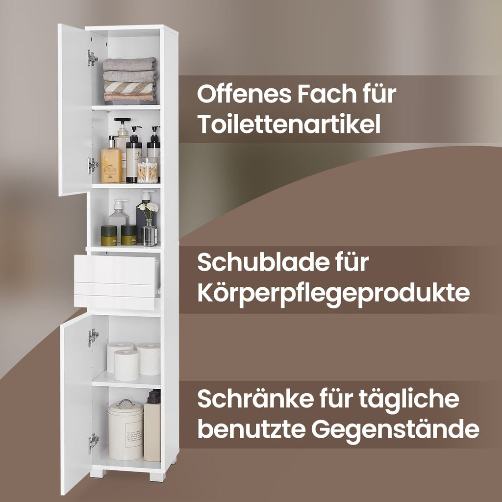Badkamermeubel – Met één lade, compact en modern