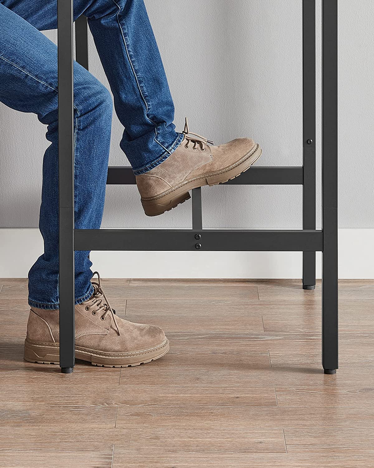 Bartafel – Robuust en veelzijdig – Greige-zwart