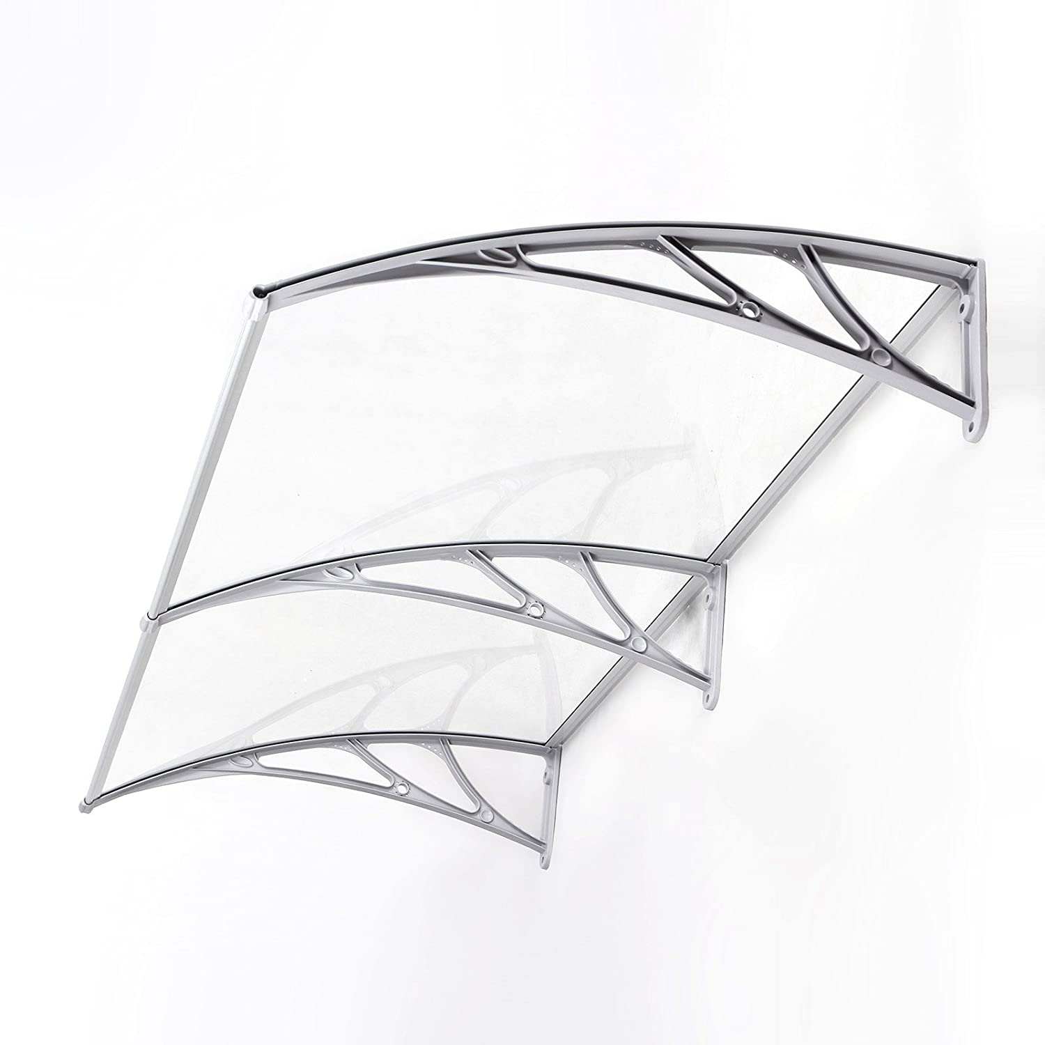 Baldakijn – 155 × 96 cm – transparant grijs