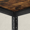 Opbergrekken – Set van 2 – 5 planken – Vintage bruin-zwart