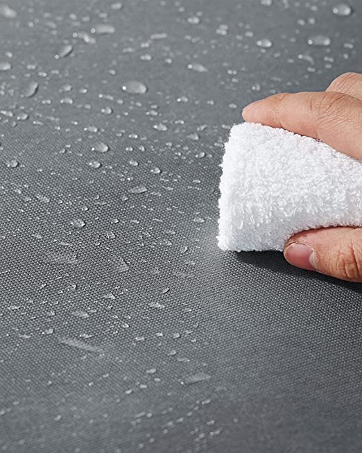 Stoffenkast – 2 kledingrails en 6 legplanken – Grijs