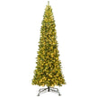 Upplyst – konstgjord julgran med PVC grenar – 2536 360 cm – Grön