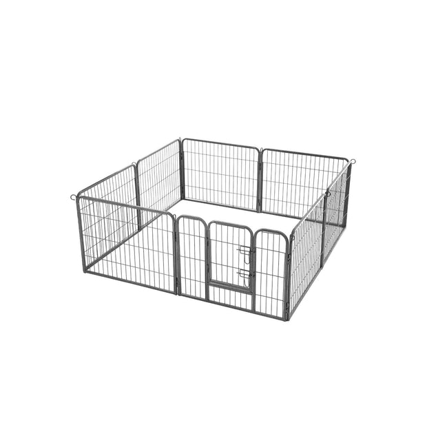 Puppybox – Opvouwbaar en veilig – Grijs
