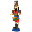 Jul – Nötknäckare Figur stor belyst juldekoration XXL – 185 cm – Färgglad