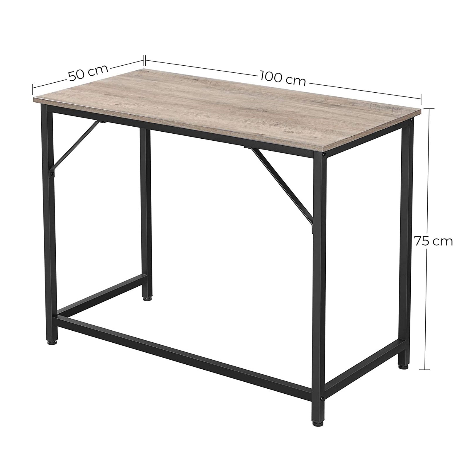 Bureau - 100 cm – Met stalen frame