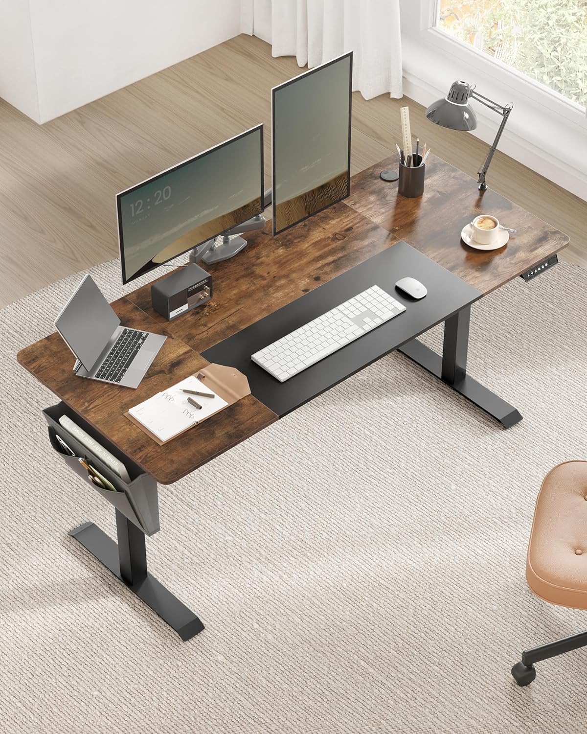 In hoogte verstelbaar Bureau - 70 x 160cm