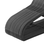 Kledinghangers - Anti-slip - Set van 50 - Grijs