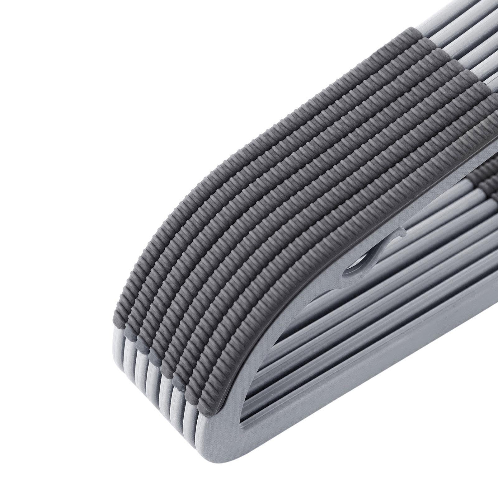 Kledinghangers - Anti-slip - Set van 50 - Grijs