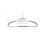 Kledinghangers - Anti-slip - Set van 50 - Grijs