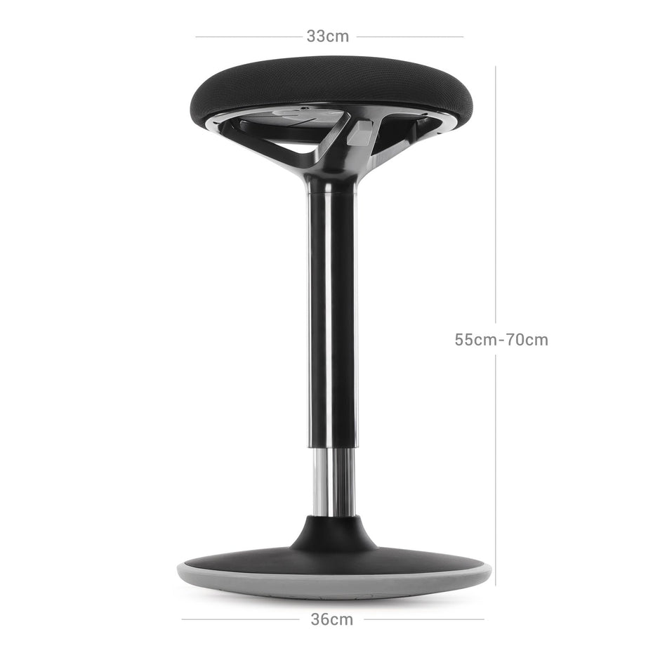 Bureaustoel – 360° draaifunctie – Met verstelbare hoogte (55-70 cm)