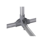 Kledingrek – uitschuifbaar en verstelbaar – grijs