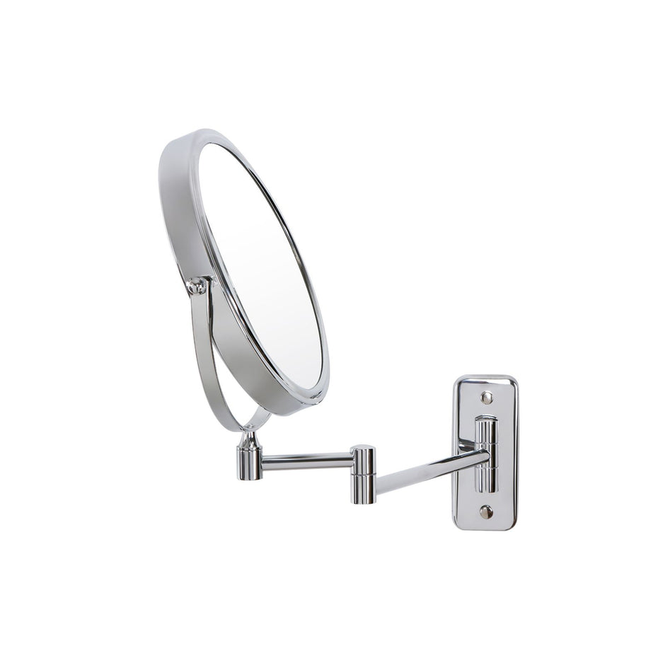 Uitschuifbare make-upspiegel – 5x vergroting – Zwart