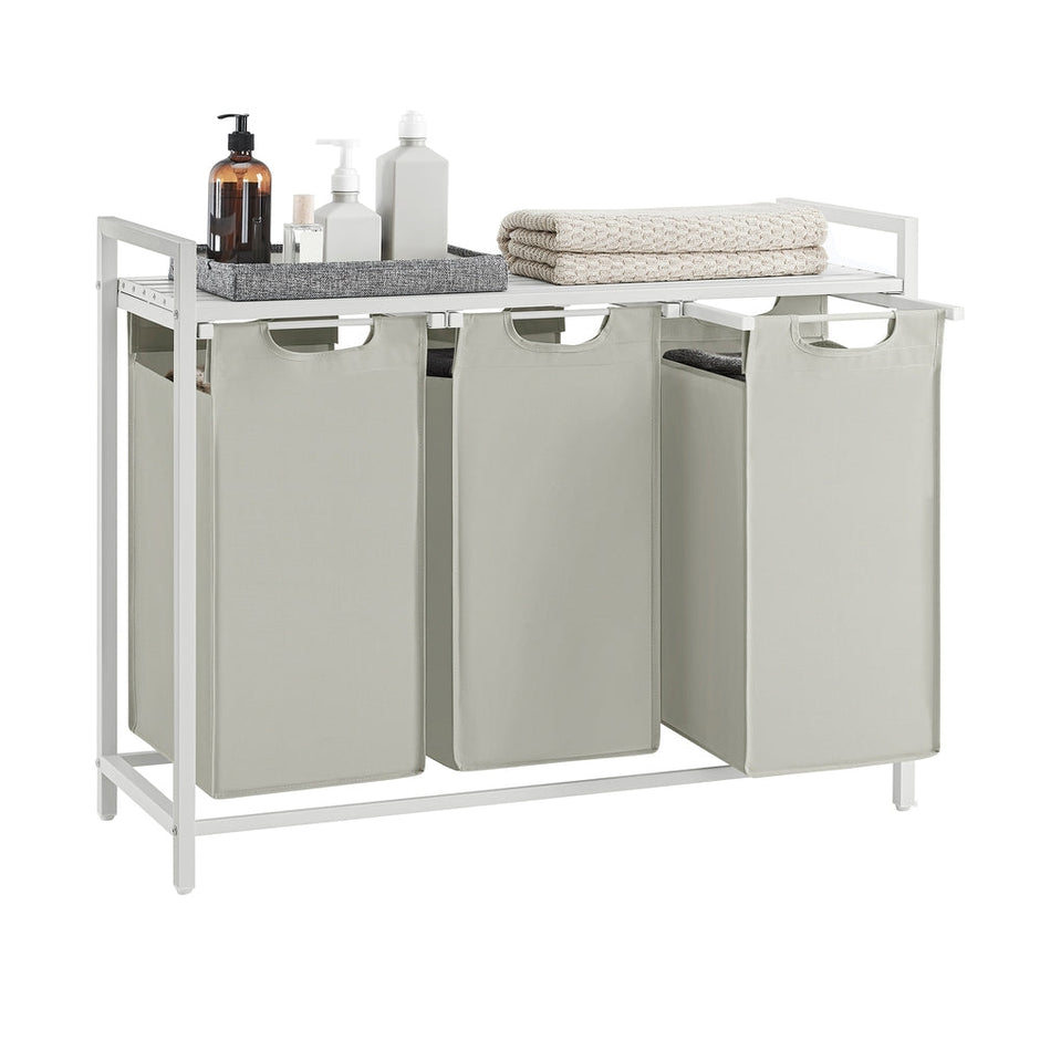 Laundry Basket - MDF and Steel