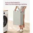 Laundry Basket - MDF and Steel