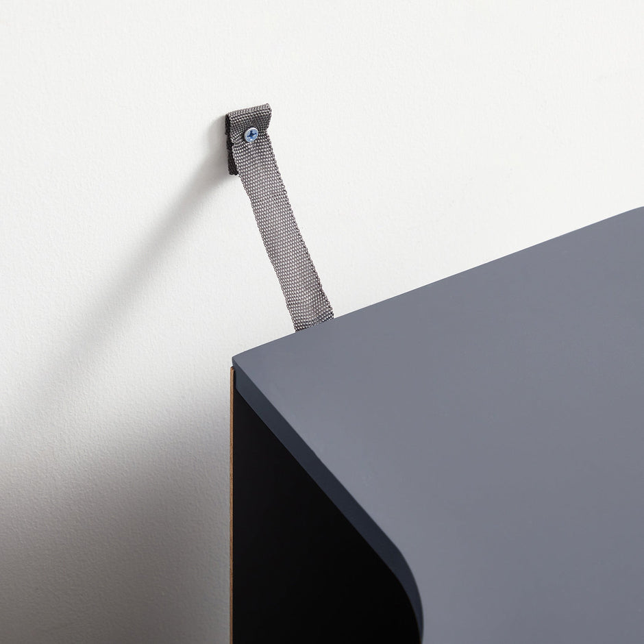 Wastafelkast – Landelijke stijl – 2 Deuren – Grijs