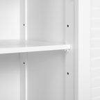 Wastafelonderkast – Scandinavisch design – Mat wit